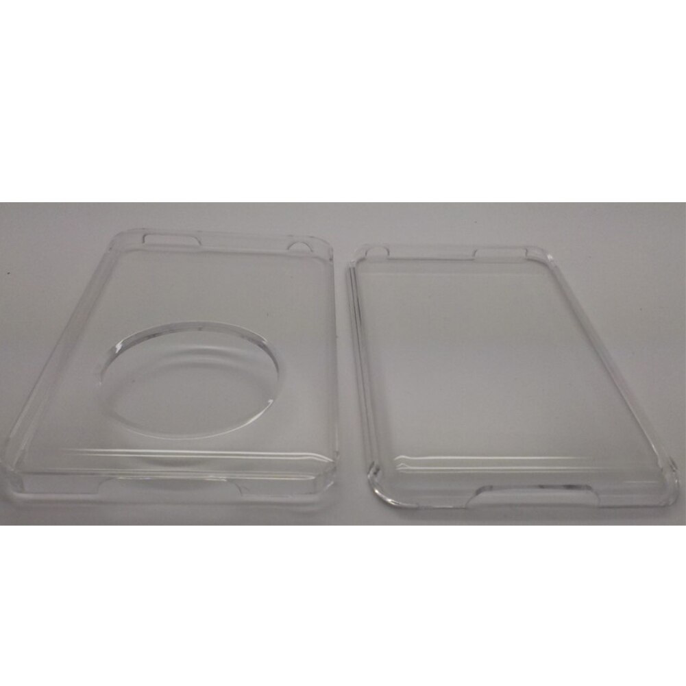 Étui de protection solide pour ipod classic 80gb avec cadre en cristal transparent et étanche, accessoires durables, coque avant et arrière