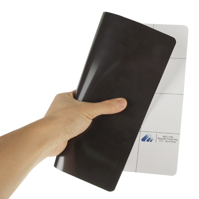 IPartsBuy magnetyczna mata projektowa z markerem robić iPhone / Samsung naprawa narzędzi, rozmiar: 30cm x 25cm