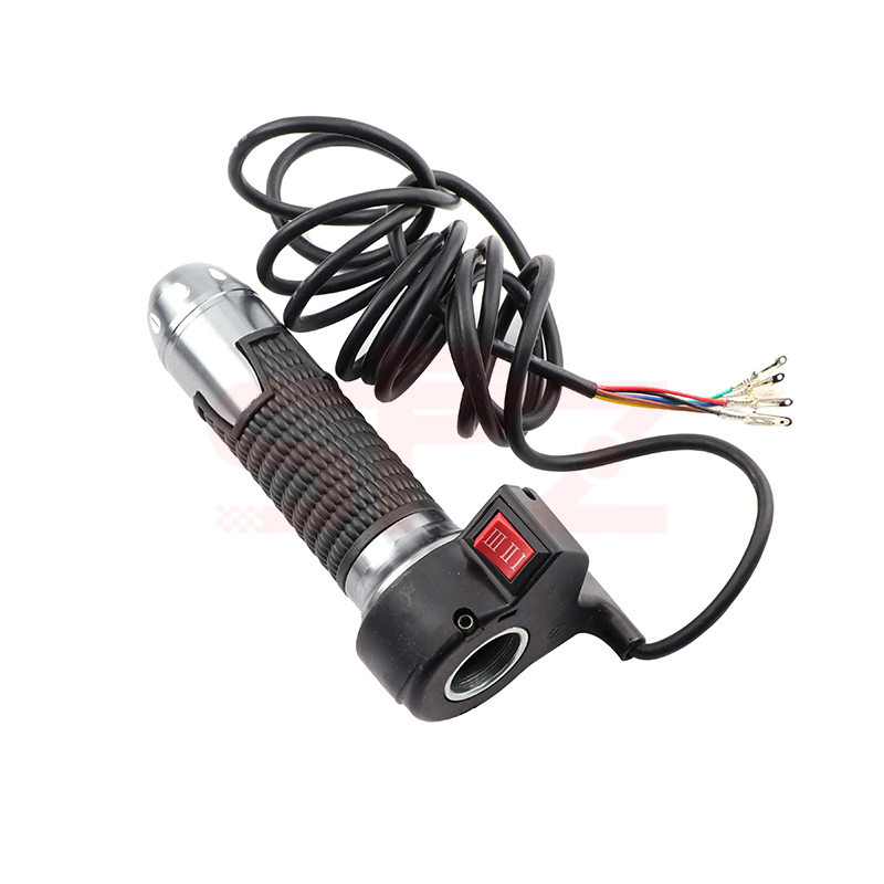 Motorcycle general modified parts aluminum alloy handlebar three-speed speed control handle suitable for electric motorcycles