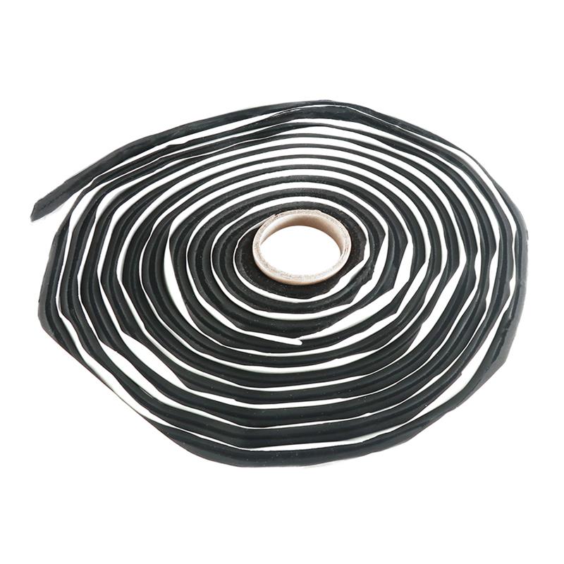 1 unidad de pegamento de goma negro butílico, sellador de Faro, Retrofit, resellado, faros HID, cinta de pegamento de escudo de luz trasera para coche