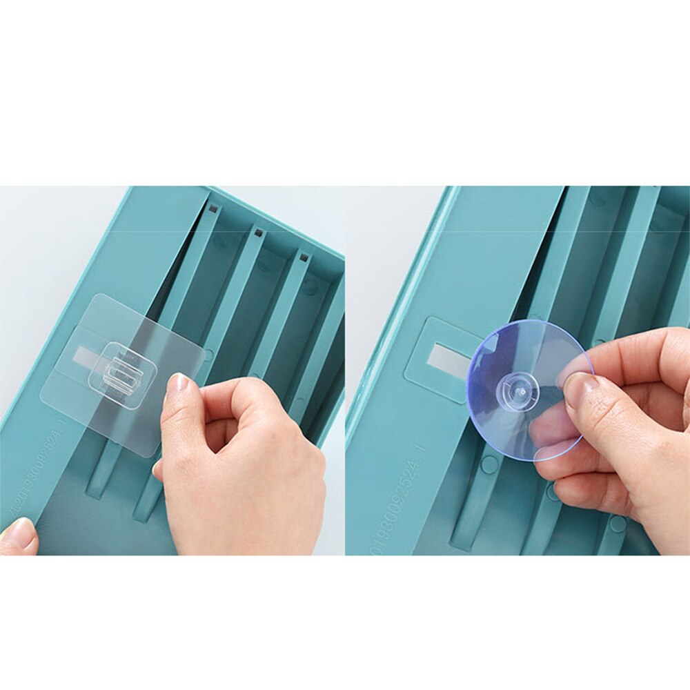 Knife Block Holder Plastic Cutlery Drawer Organizer Tray Knives Utensil Rack Universal Knife Stand Organizer Kitchen Storage