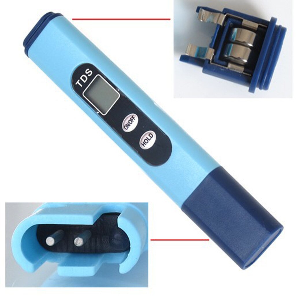 Water Test Meter PH 2 in 1 0-9990 PPM Measurement Range 1 PPM Resolution