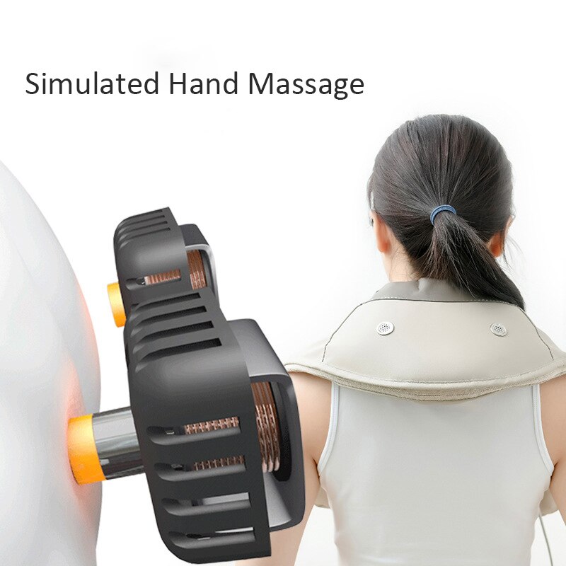 Masseur électrique Portable pour le cou, coups, châles de Massage pour les cervicales, douleurs du cou et des épaules, appareil multifonctionnel, santé