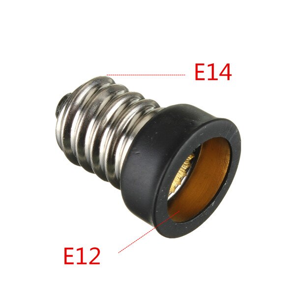 E14 E12 Base LED Lamp Adapter Houder Breiden Socket Converter