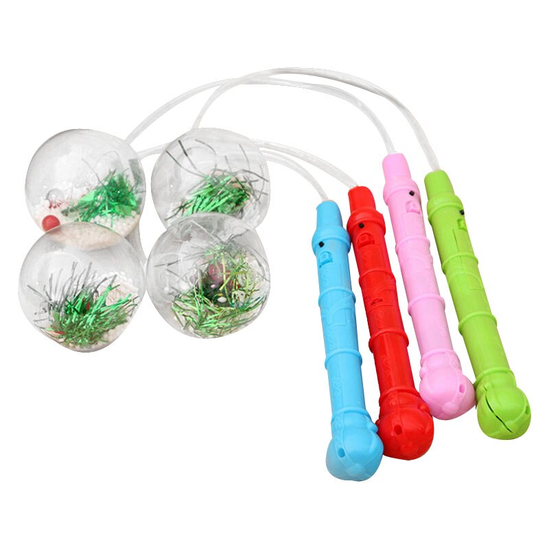 Weihnachten LED-leuchten Leuchtende Kugel Weihnachten Laterne Karikatur-Ozean Ball LED Licht Ball Party tanzen Nacht Licht Stütze