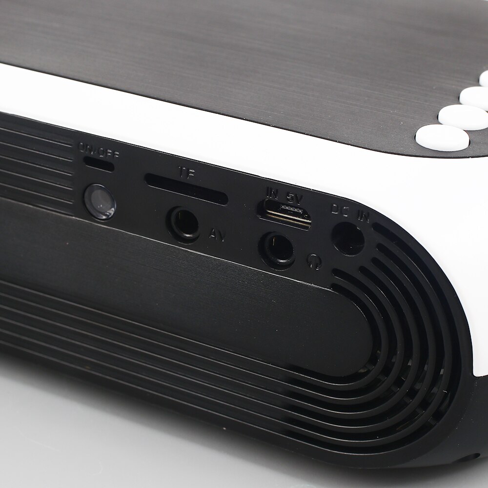 Portable HD LCD Projector AV/USB/HDMI Media Player Multimedia BLJ-111 3D HDMI 2500lums Home Theater HD Video Projector