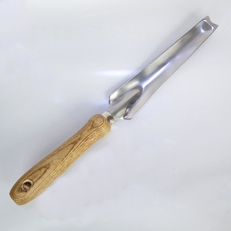 Hand Tool Weeding And Planting Knife Garden Hand Weeding Trowel: Ailanthus  handle