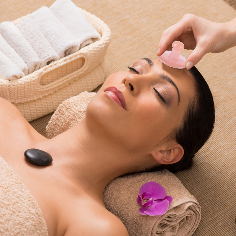 Natürliche Harz Bienenwachs Guasha Schaber Gesicht Hals SPA Therapie Massage Board Rosa Gesicht Massage Schaber Platte Anti-Stress-Massage Werkzeug