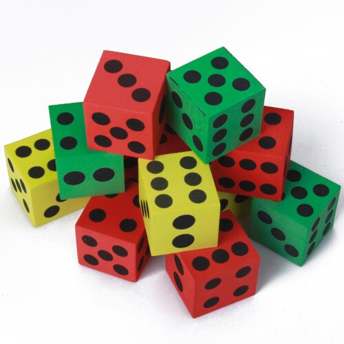 12 Stukken Spot Foam Dices Bulk Set Voor Educatief Party Gunsten Fun Speelgoed