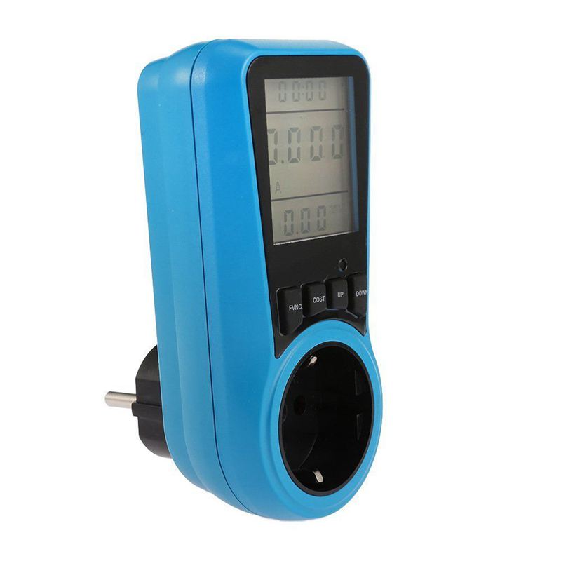 Ac Power Meter Socket Digital Wattmeter Watt Energy Meter Timer