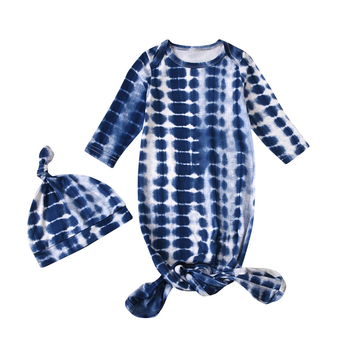 Baby & children's Baby Sleeping Bags Newborn Infant Swaddle Wrap Baby Boy Girl Tie Dye Blanket Swaddling Wrap Sleep Bag Hats: B / 6M