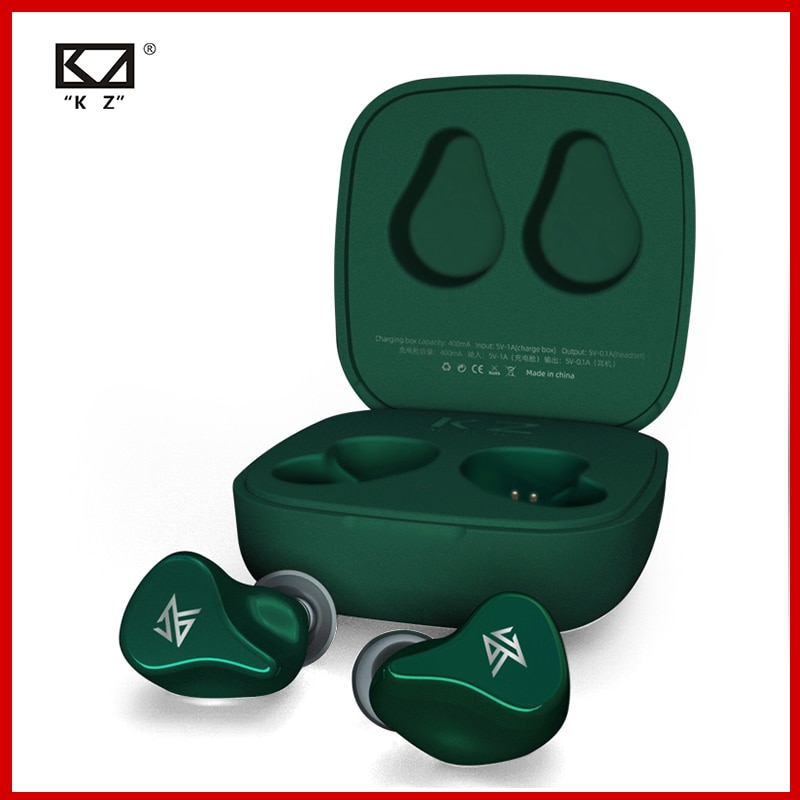 Kz Z1 Tws Oortelefoon True Wireless Mini Oordopjes Bluetooth 5.0 Waterdicht In-Ear Hoofdtelefoon Bass Headsets Kz S1 S1D