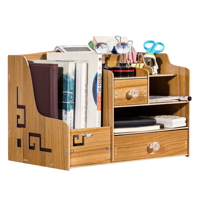 DIY Desk Set Office School Filing Cabinets Multifunctional Desk Organizer File Holder Set Desk Accessories Organizer File Tray