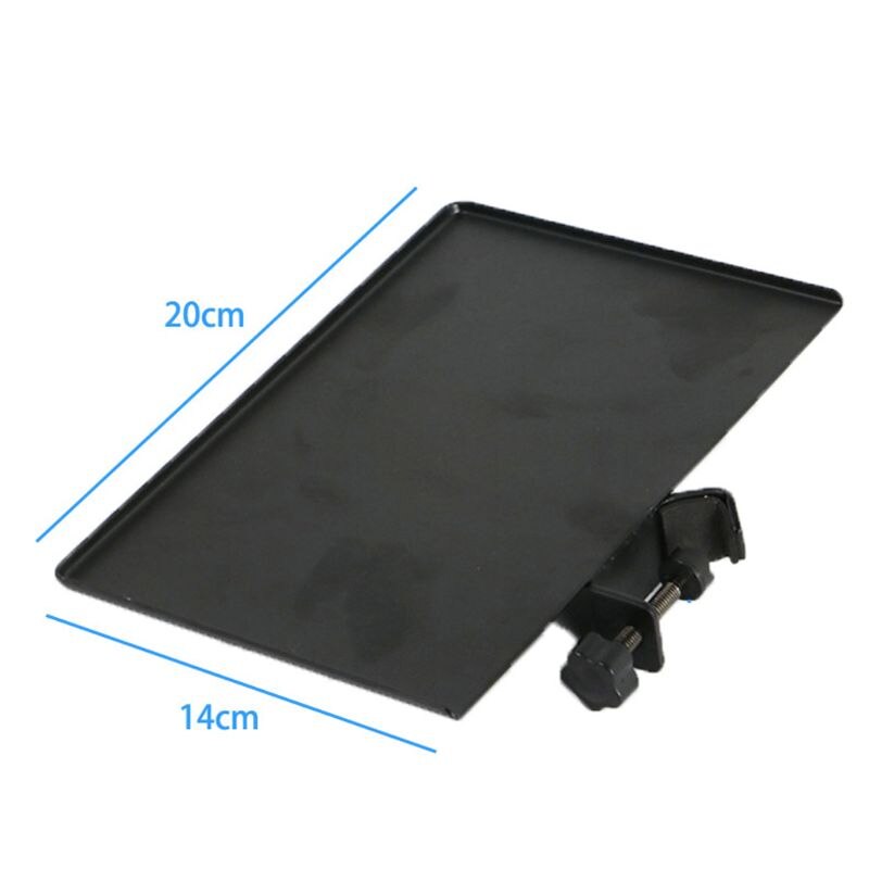 Sound card tray live microphone stand phone clip metal tray stand universal accessories k song mobile live stand