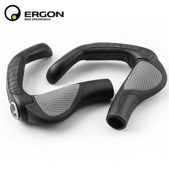 ERGON GP1GP3 GP5 Bicycle Grip Bar Ends Plug MTB Grips Folding Bike Handlebar Grip Cycling Bike Grips For Bicycle Brompton: GP5