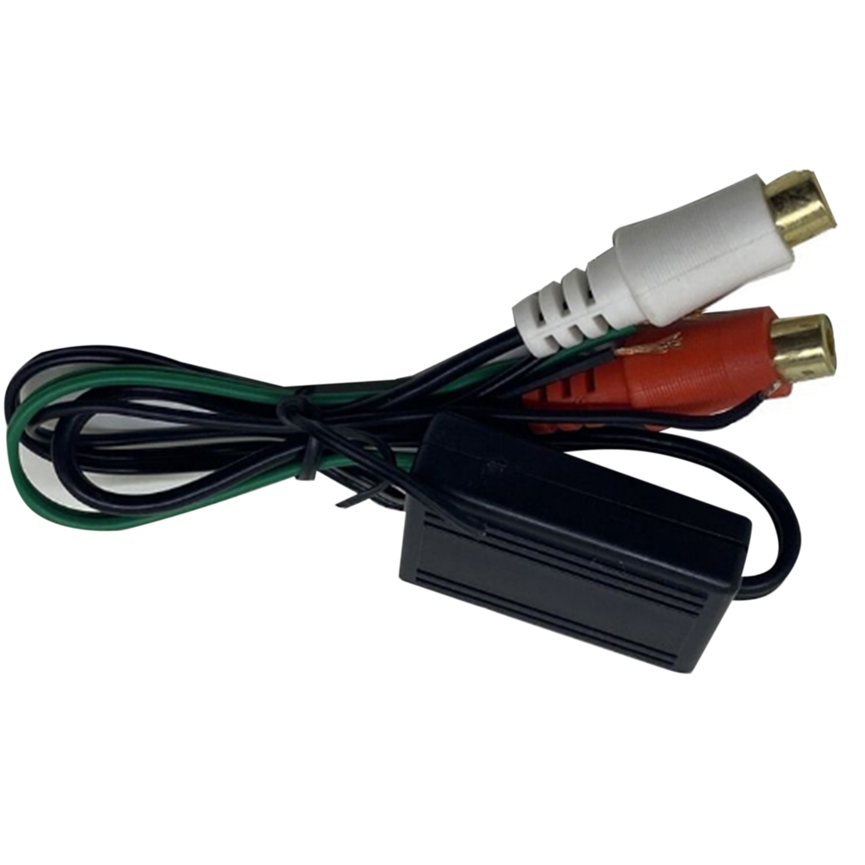 Speaker to 2 RCA Line Output Converter IN/OUT High/Low for Car Audio