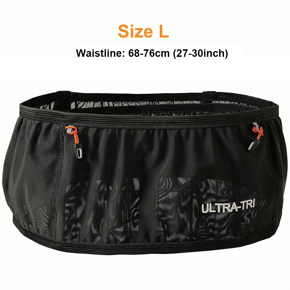 ULTRA-TRI Marathon Race Heuptas Buitensporten Hydratatie Trailrunning Joggen Fietsen Hoge elastische heuptas: groene kleur