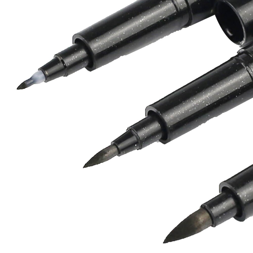 Pluma de caligrafía pluma de mano plumas para caligrafía pincel plumas para caligrafía marcadores y plumas para escribir bolígrafos de tinta negra marcador de arte Oficina escuela tinta