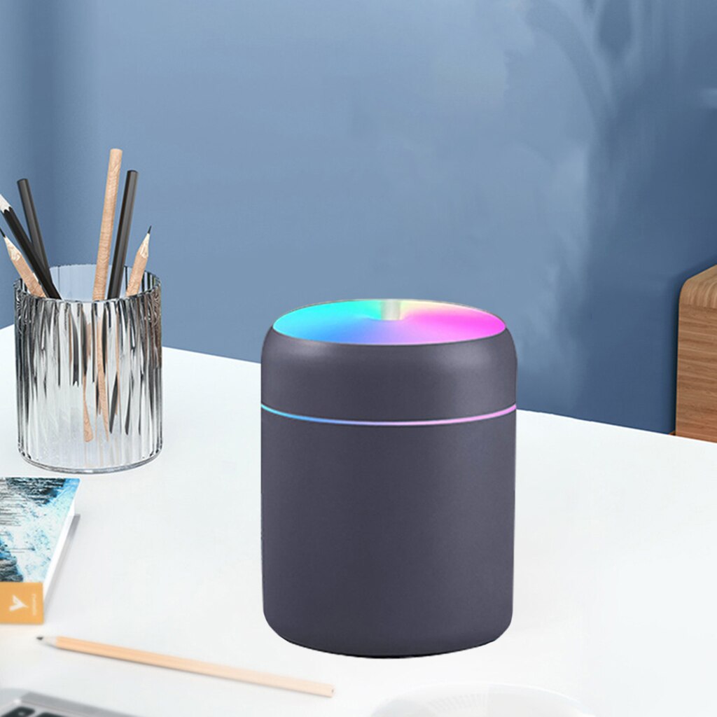 Mini Humidifiers with Night Light, Cool Mist Humidifier USB Air Diffuser, for Home Office Bedroom Desktop