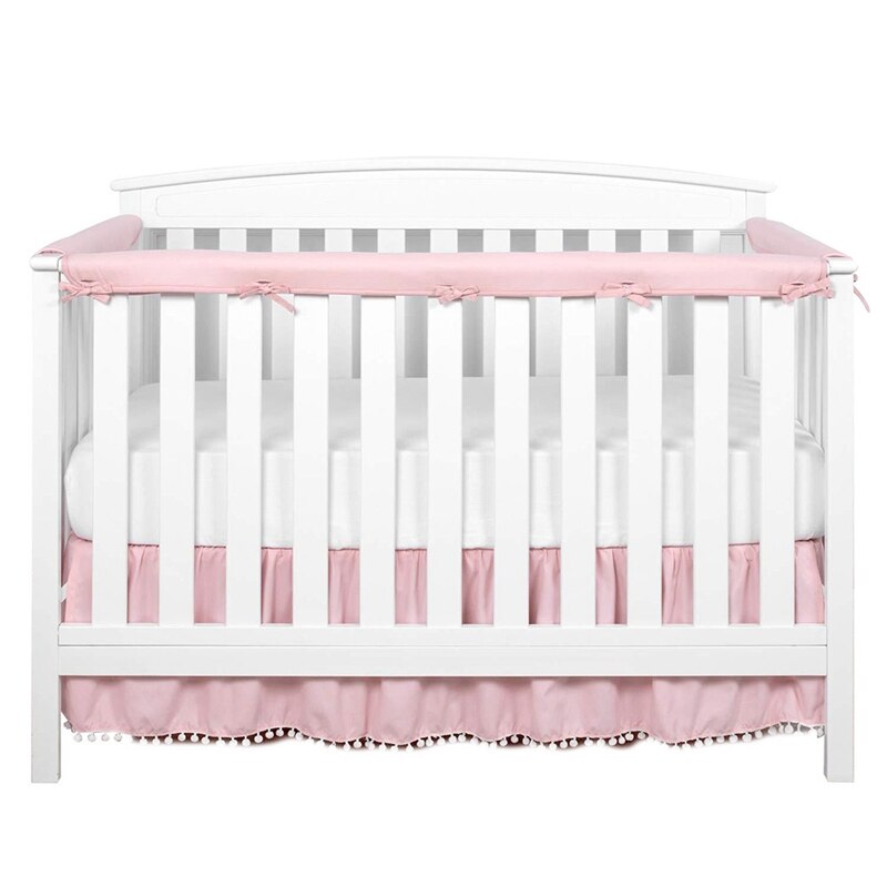 Newborn Baby Bed Summer Bumpers Cotton Crib Breathable Cot Bumper For Head Protector Baby Bedding Set Room Decor: PK