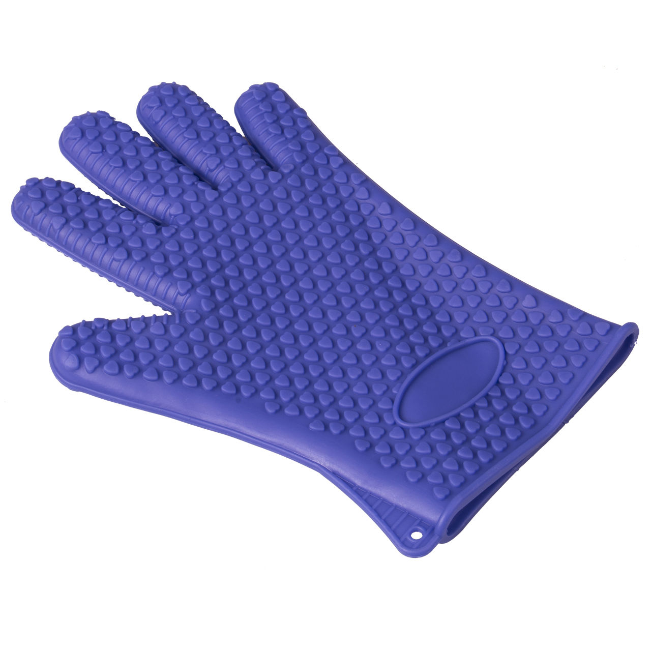 1 Stuks Hittebestendige Siliconen Keuken Handschoen Oven Pannenlap Bakken Bbq Gadget Koken Mitts Bar Gereedschap: violet