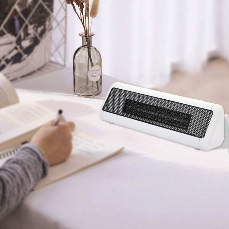 300W Portable rouge chauffage électrique Mini bureau chauffage maison bureau avec prise Standard européenne