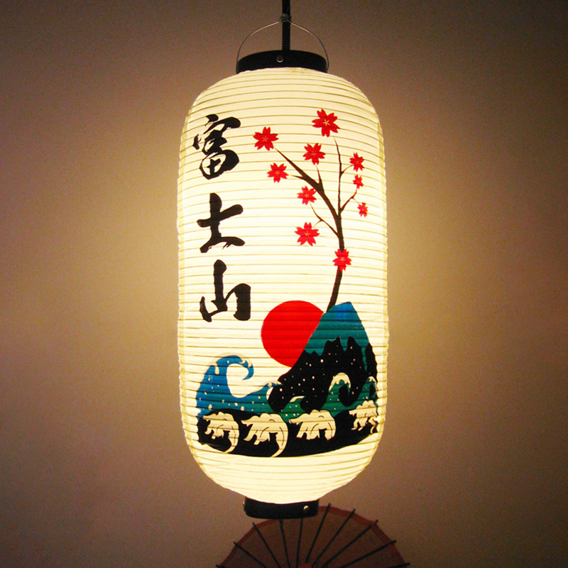 Linternas colgantes tradicionales japonesas Japón Izakaya PVC linterna impermeable Bistro Sushi restaurante Ramen decoración publicitaria: Color zafiro profundo