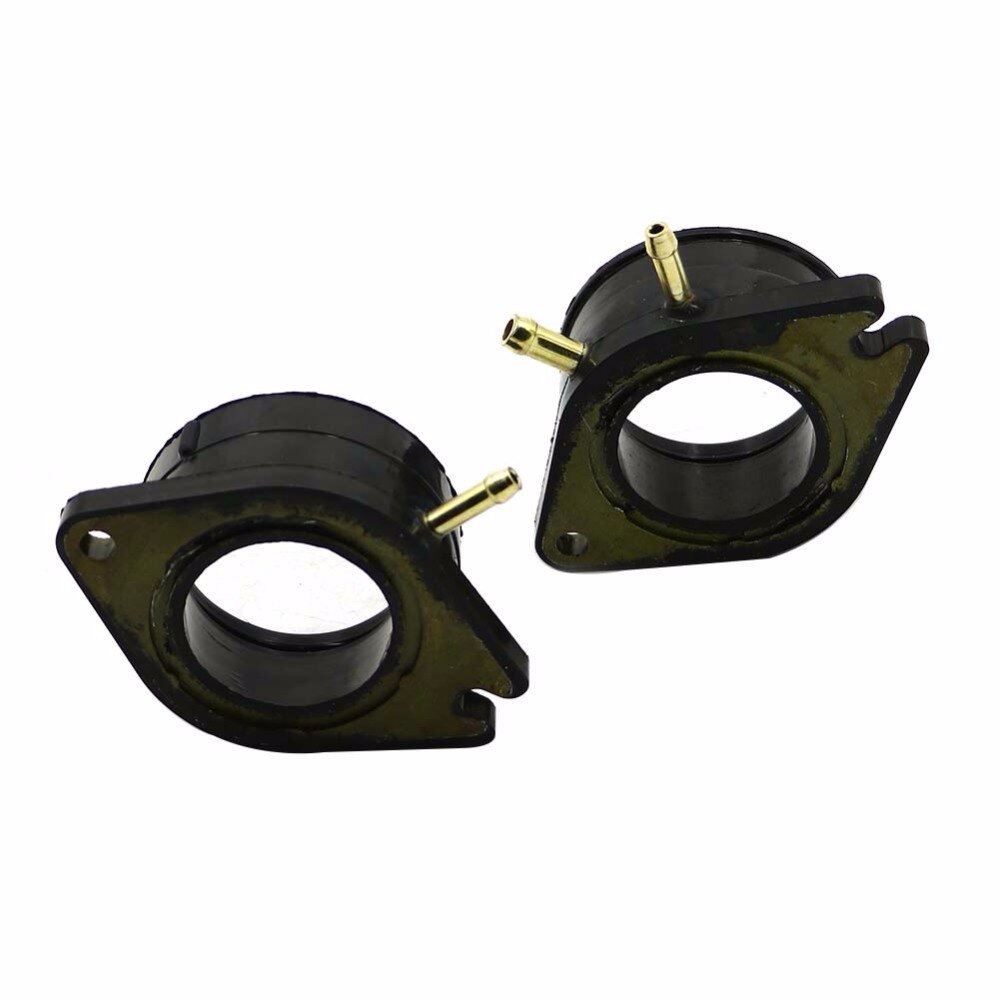 2PCS Carburetor Interface Adapter Intake Manifold Glue For Yamaha XV750 XV 750 Virago 4FY/4PW 1992 - 1997 96 95 94 93 Connector