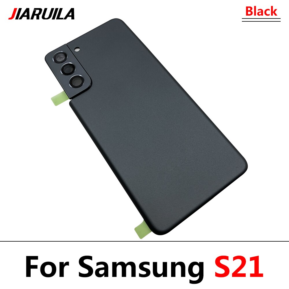 Terug Glas Vervanging Voor Samsung S21 Ultra Batterij Cover Achterdeur Behuizing Case Met Lijm Sticker Voor Samsung S21 Plus