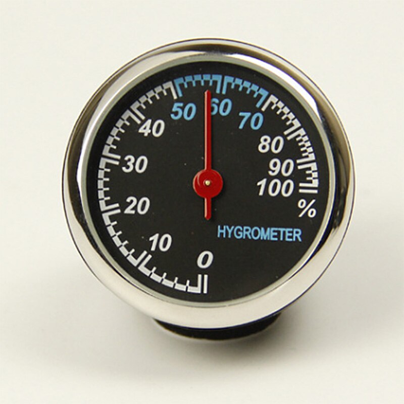 Mini Auto Digitale Klok Auto Horloge Hygrometer Klok Auto Decoratie Ornament Klok