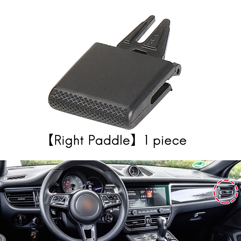 Air Conditioning Outlet Plectrum Vent Outlet Plectrum for Porsche Macan Car Accessories: Right