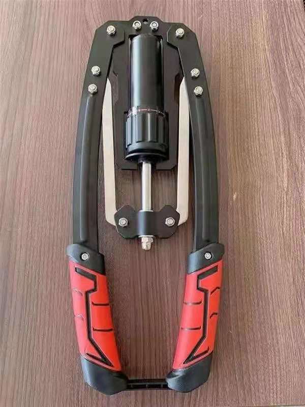 R2 Arm Power Cylinder Hydraulic Arm Power Muscle Comprehensive Training Device 10-200 Kg Can Be Adjusted Arbitrarily: red 43x16x5cm