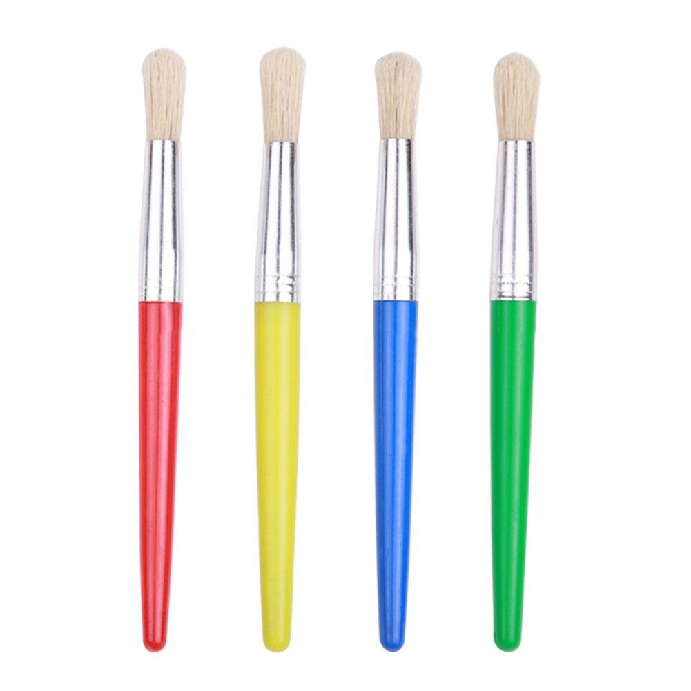 Verf Penselenbakje 8 Stks/set Water Lekvrije Cup Diy Kinderen Schrijven Tekening Borstel Schilderen Pennen Kantoor Schoolbenodigdheden