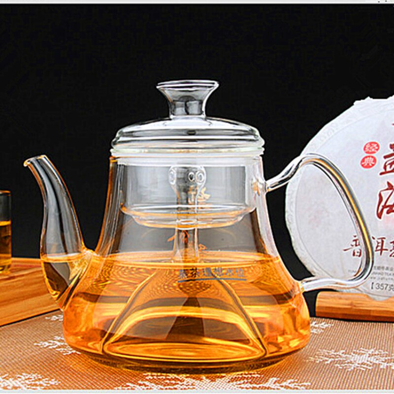 Transparent thick glass steaming teapot traditional chinese tea set kettle tea pot tea kettle