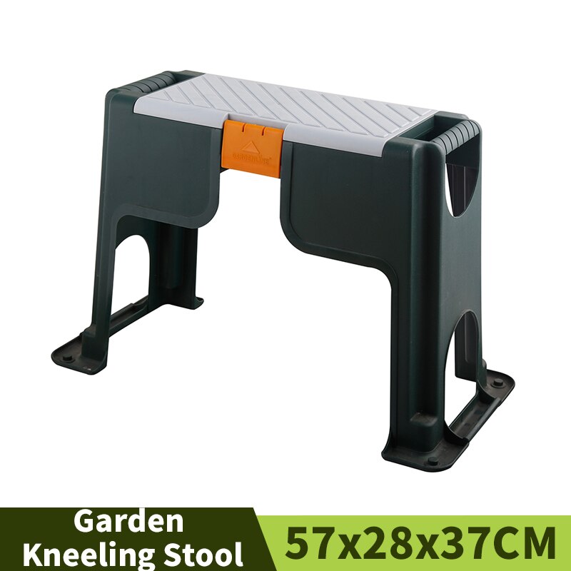 Trädgårdsmöbler plast knäpall trädgård kneeler trädgård pall med eva knäplatta bärbar utemöbler uteplats