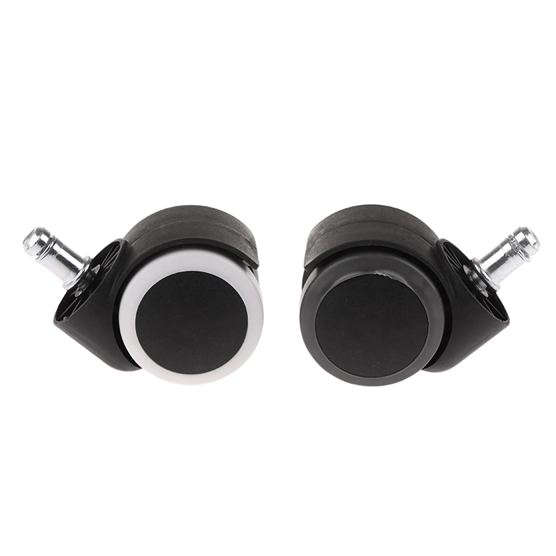 Rueda giratoria Universal de repuesto para silla de Gaming, accesorio para silla de oficina, rodillos, herrajes para muebles, color negro, 1/5 piezas, 2 pulgadas