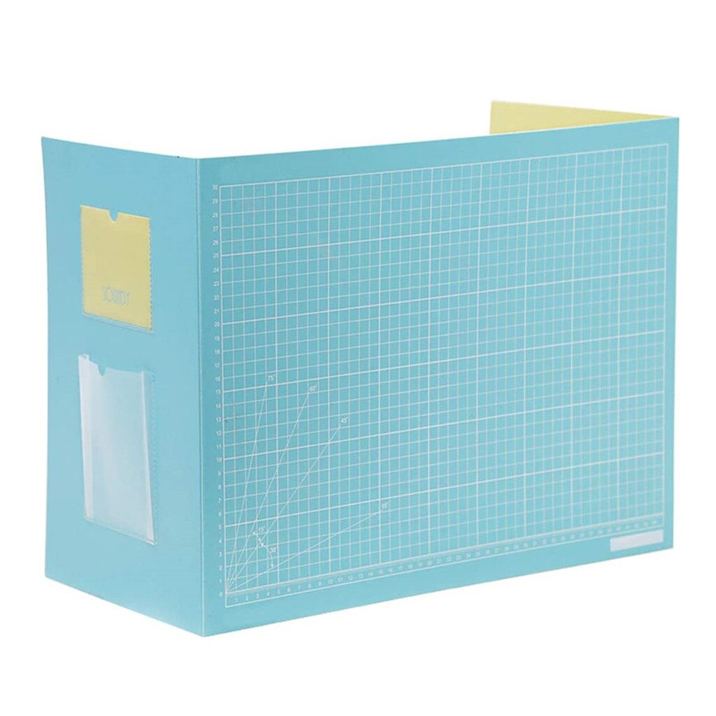 Multifunctional Folding Desktop Privacy Panel Sneeze Guard Shield Protective Shield For Office School Student Classroom 430#2: BU