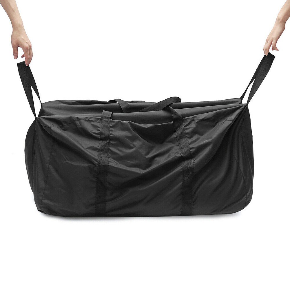 1*Storage Carry Bag 74*57*43cm BBQ Storage Carry Duffle Bag For Weber BABY Q&amp;Q1000 Series Black In Stock