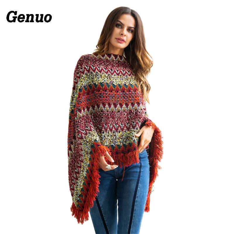 Cárdigan De Talgrande Pamujer Cárdigan De Punto Con Bloques De Color Asimetricorayas Navidad Cafe Oscuro Xxl