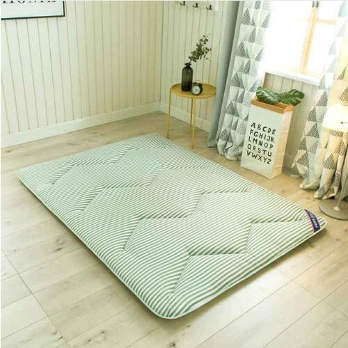 Colchón plegable, manta de cama de dormir, antideslizante, almohadilla de protección para Hotel, Franela suave de verano, cojín de suelo de Material grande, Tatami: 5 / 120x200cm