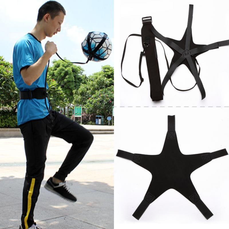Portable Youth Adjustable Football Training Device Ball Net Primary Secondary School Students Soccer Goal Training Single Round