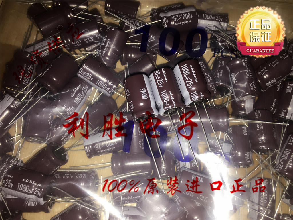 Produktbild von POPESQ 10er-Pack Elektrolytkondensatoren 1000µF 6.3V – Ø10x11,5mm, Für Reparaturen Und Elektronikprojekte