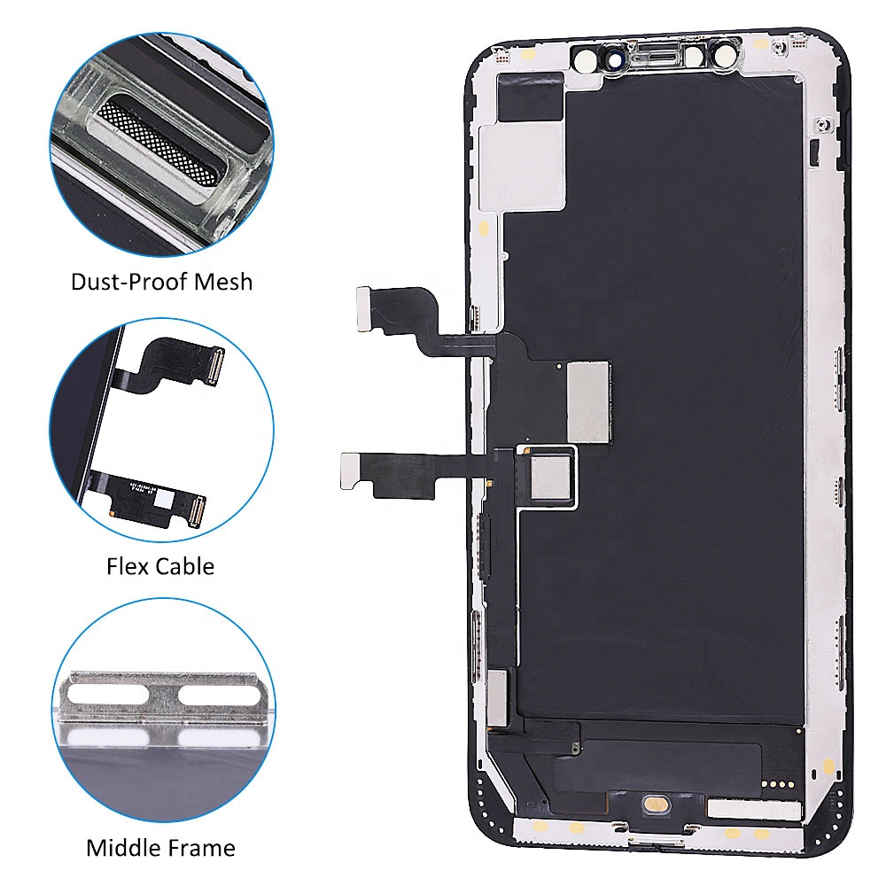 Lcd-skjerm til iphone 11 -skjerm med berøringsskjerm med 3d berøringsskjermerstatning fra fabrikken, skjerm til iphone 11 lcd