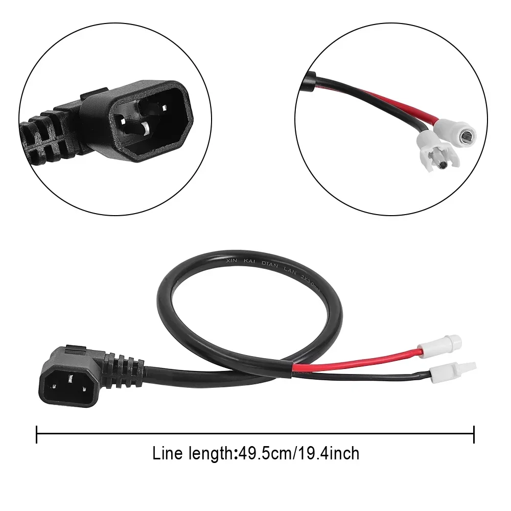 Electric Scooter Battery Cable Bold Battery Plug Cord For Kugoo Kirin Parts Electric Vehicle Power Wire Plug Socket Cord Battery