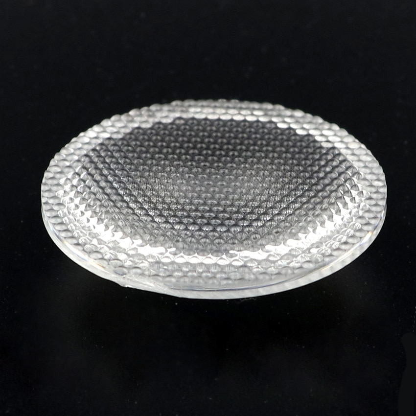 1 Piece Plano Convex lens diameter 38mm Bead surface led optical lens reflector High power LED diffuser Scatter Light Lens
