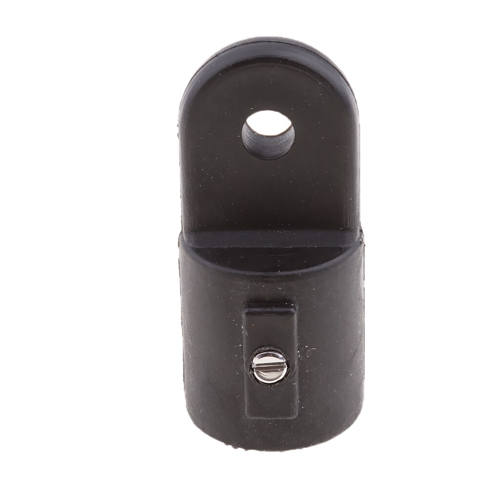 12 Pieces Boat Nylon Fittings Hardware Set 7/8 inch Black Fits 3 Bow Bimini Top made of nylon Strong lightweight and durable