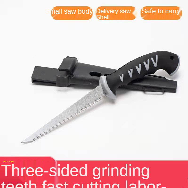 Portable Fruit Tree Saw Garden Saw Hand Saw Waist Saw Woodworking Saw Felling Saw Fruit Tree Outdoor Saw Band Saw Set Hacksaw