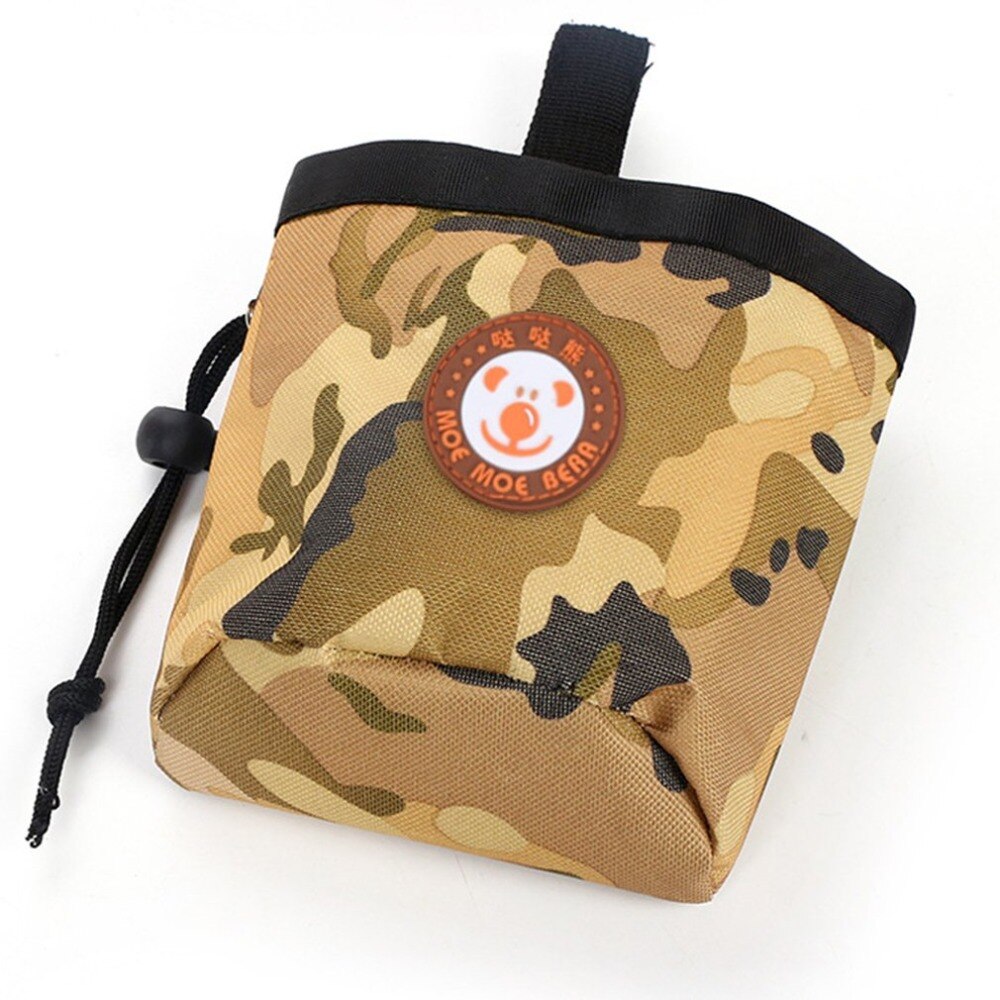 Portable Dog Training Pouch Pet Treat Bag Doggie Pet Feed Storage Pocket Snack Reward Waist Bag Outdoor Travel Dog Accessories