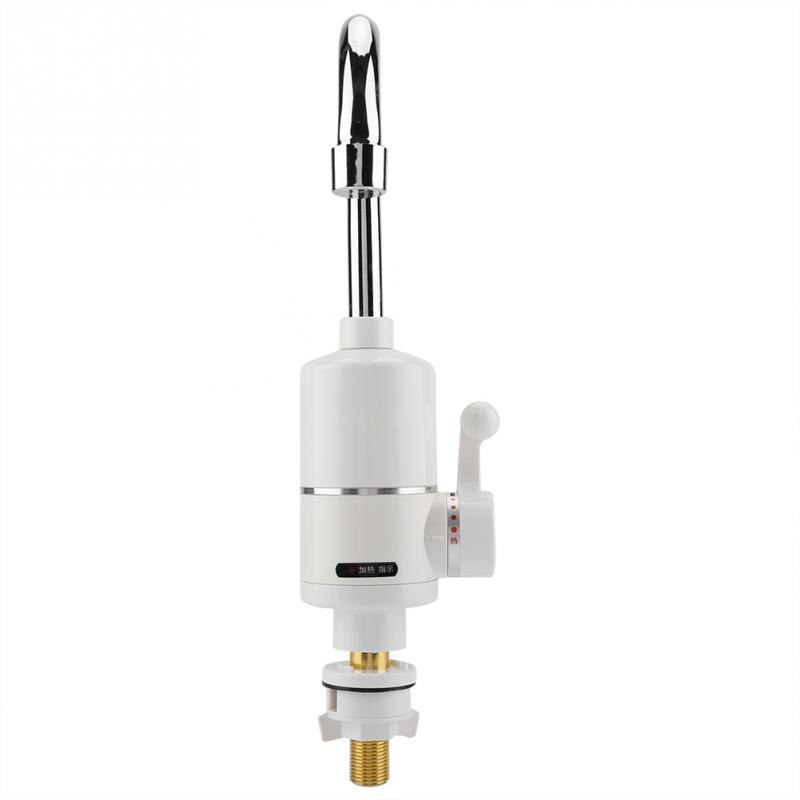 Electric Kitchen Water Heater Tap Instant Water Faucet Heater Heating Faucet Tankless Instantaneous Water Heater 220V