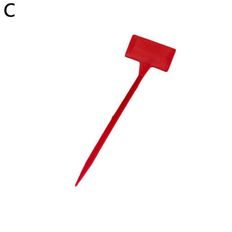 10 st 30cm t-typ plast plantskola trädgård växt etikett trädgårdsskötsel växt klassificering sorteringsskylt biljett blomma tjock etikett märke: C